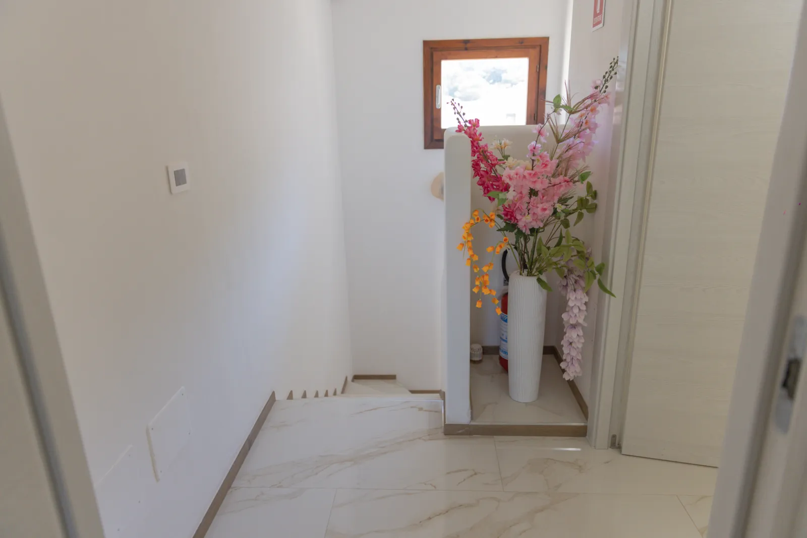 Il pianerottolo fiorito