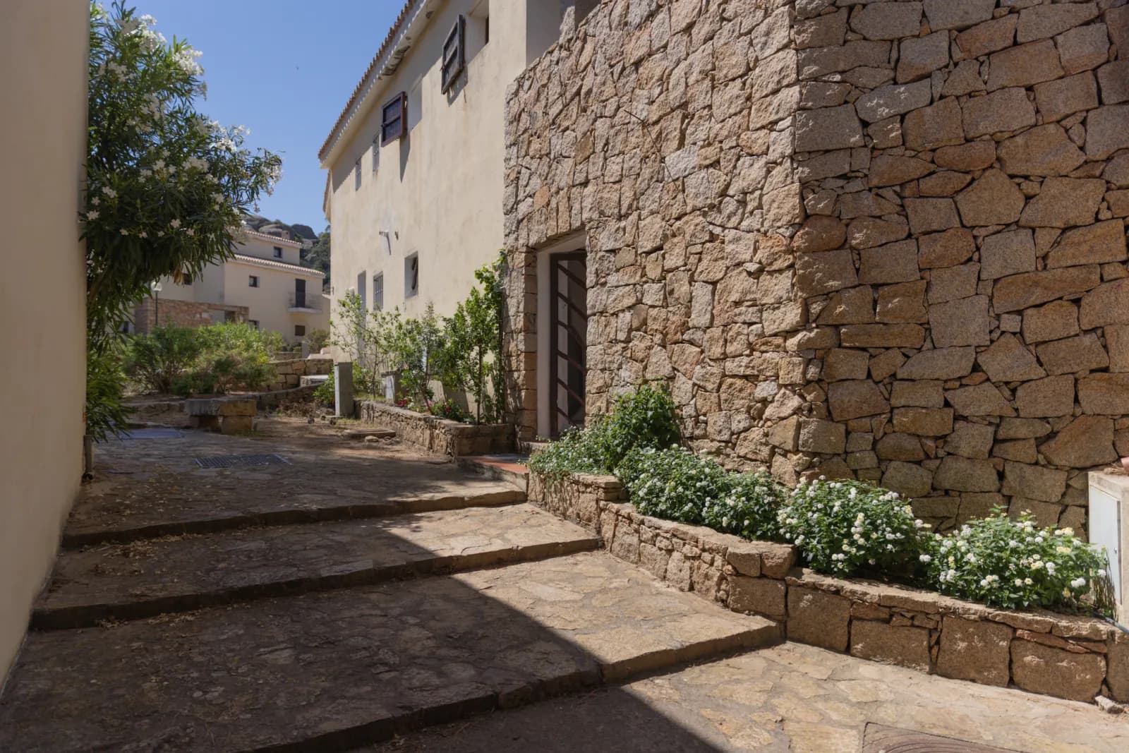 Il vialetto in granito