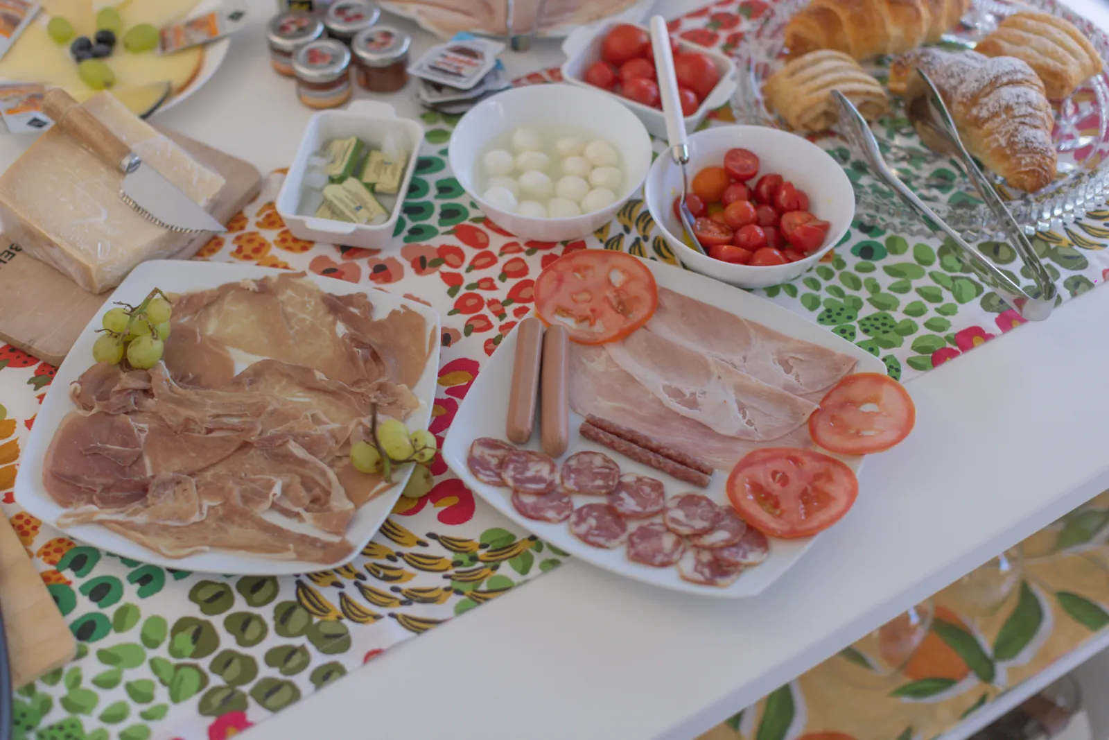 Il buffet della colazione