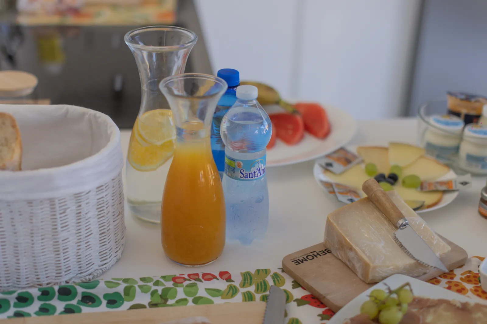 Il buffet della colazione