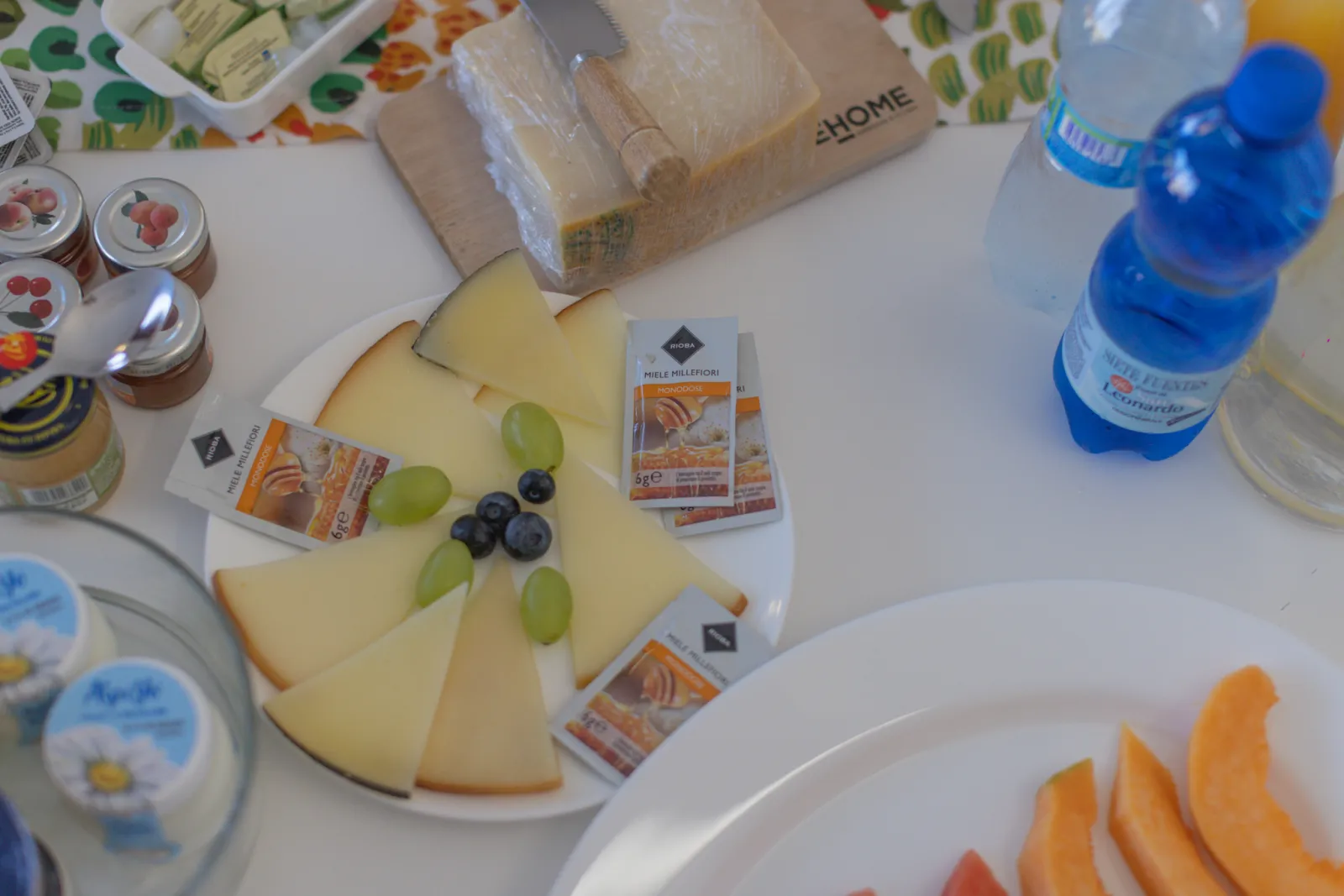 Il buffet della colazione