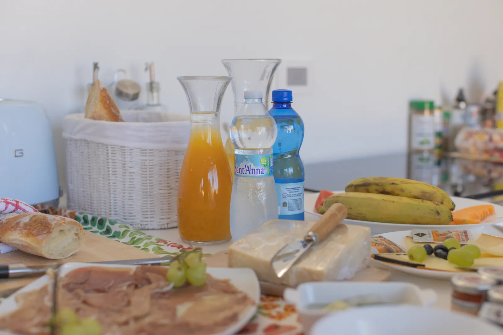 Il buffet della colazione