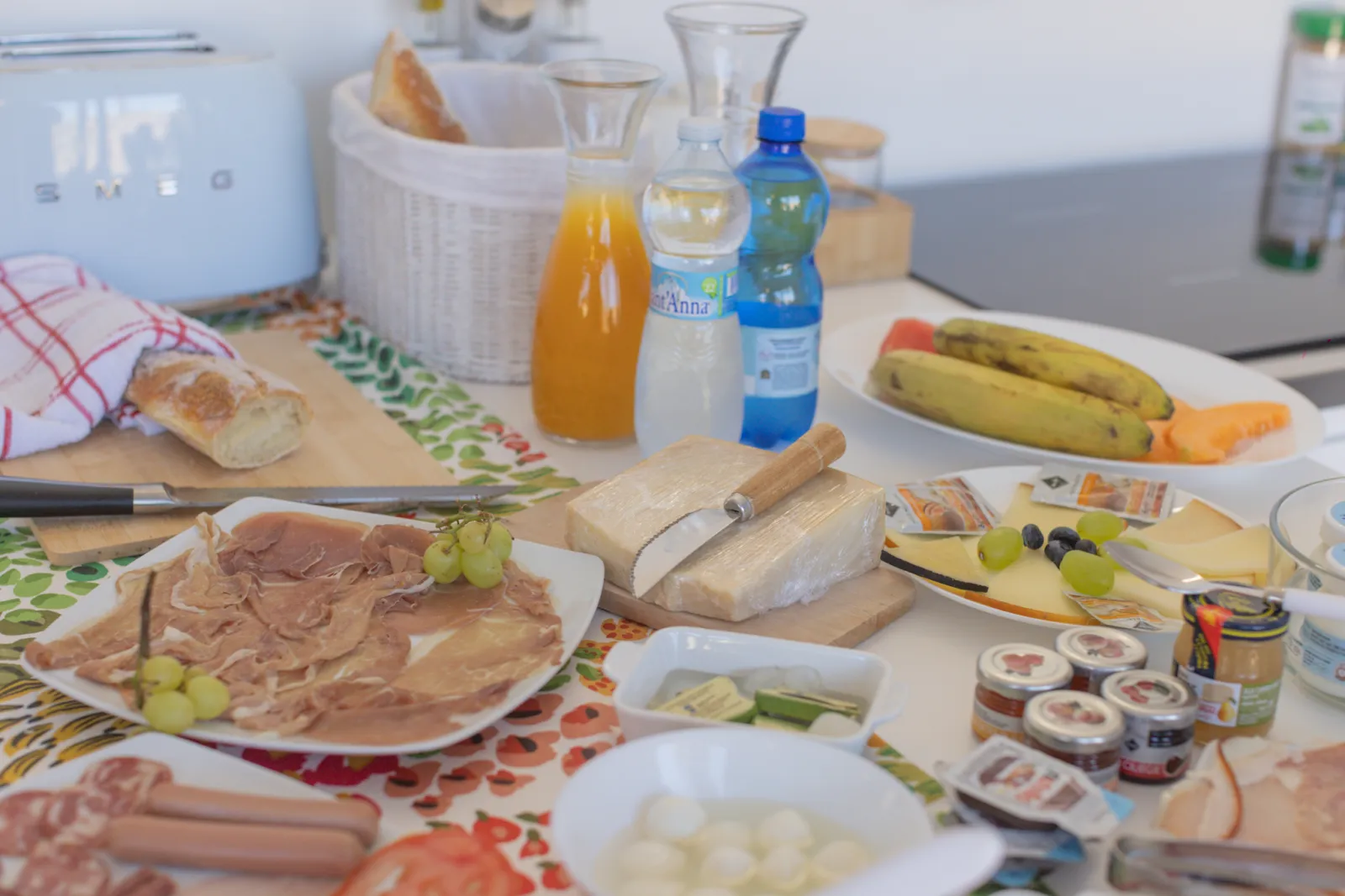 Il buffet della colazione